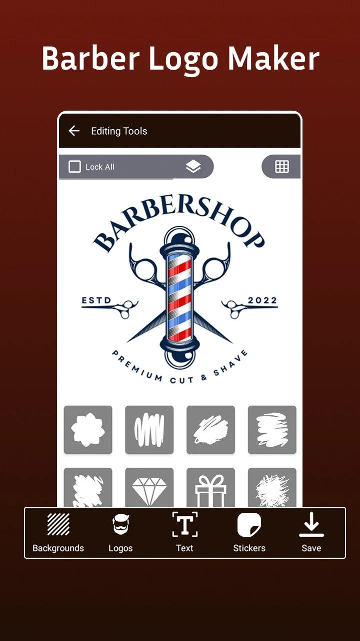 Barber Logo Maker screenshot